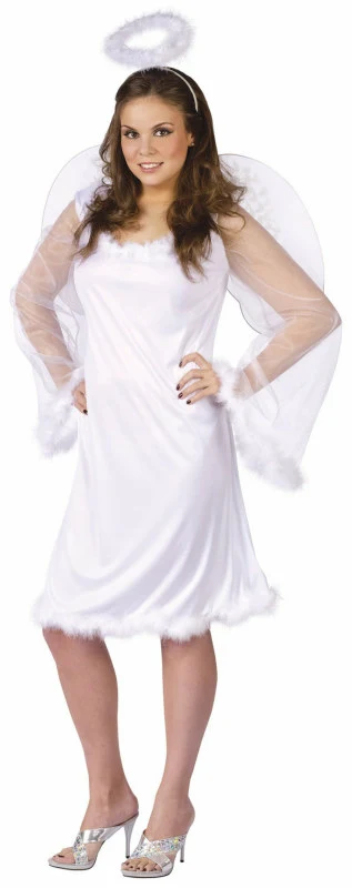 Heaven Sent Adult (Plus) Costume 1 Heaven Sent Adult (Plus) Costume