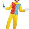 Retro Clown Adult Circus Costume