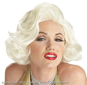 Classic Marilyn Costume Wig 1 Classic Marilyn Costume Wig