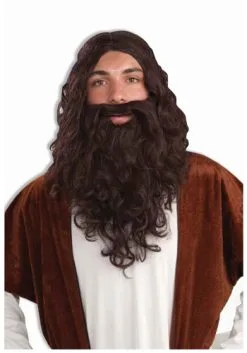 Biblical Wig And Beard Set