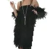 Black Charleston Flapper Dress