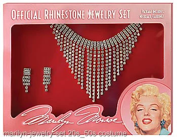 Marilyn Monroe Jewelry Set 1 Marilyn Monroe Jewelry Set