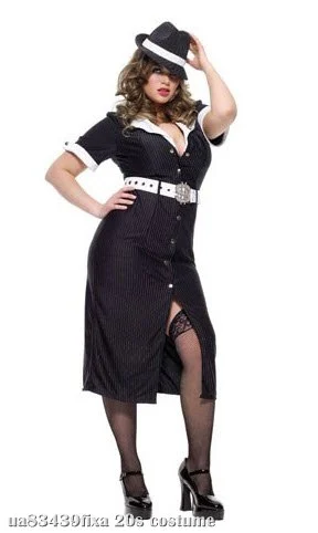 Brass Knuckle Betty Plus Size Adult Costume 1 Brass Knuckle Betty Plus Size Adult Costume